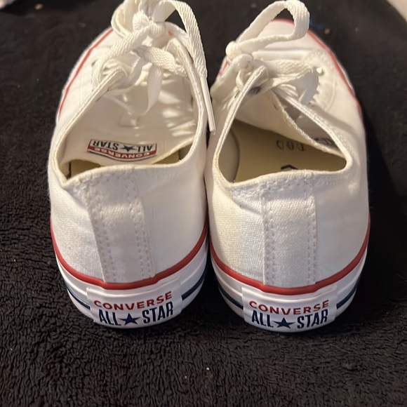 White Converse Chuck Taylors - Picture 4 of 5